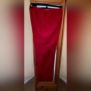 Kasper, womens size 18, suit pants, dark red.